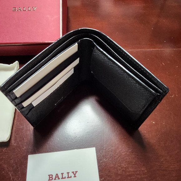 Bally Logo Plaque Leather Wallet - Picture 5 of 7